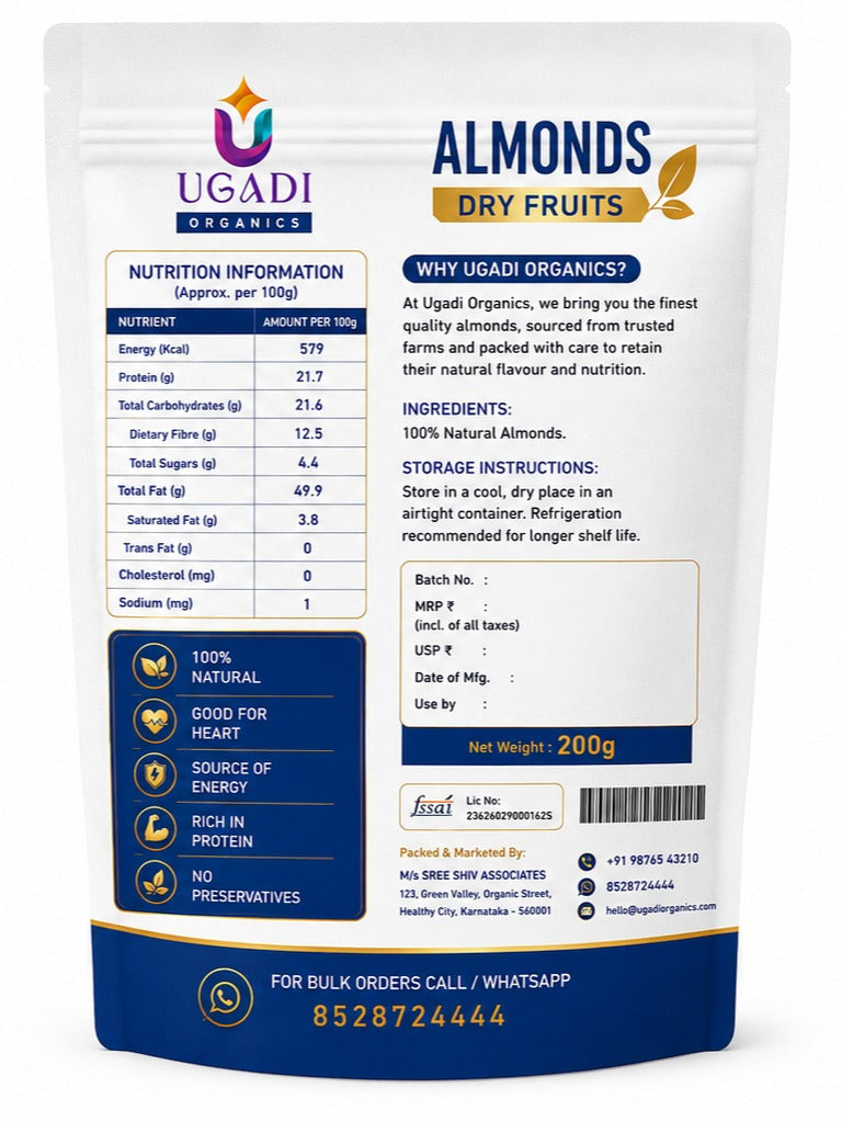 Almonds (Badam)