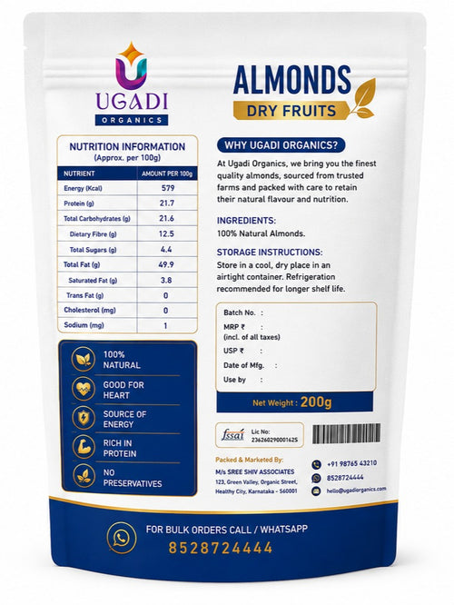 Almonds (Badam)